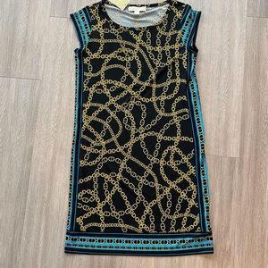 *NEW* Michael Kors gold chain designed Dress in size M